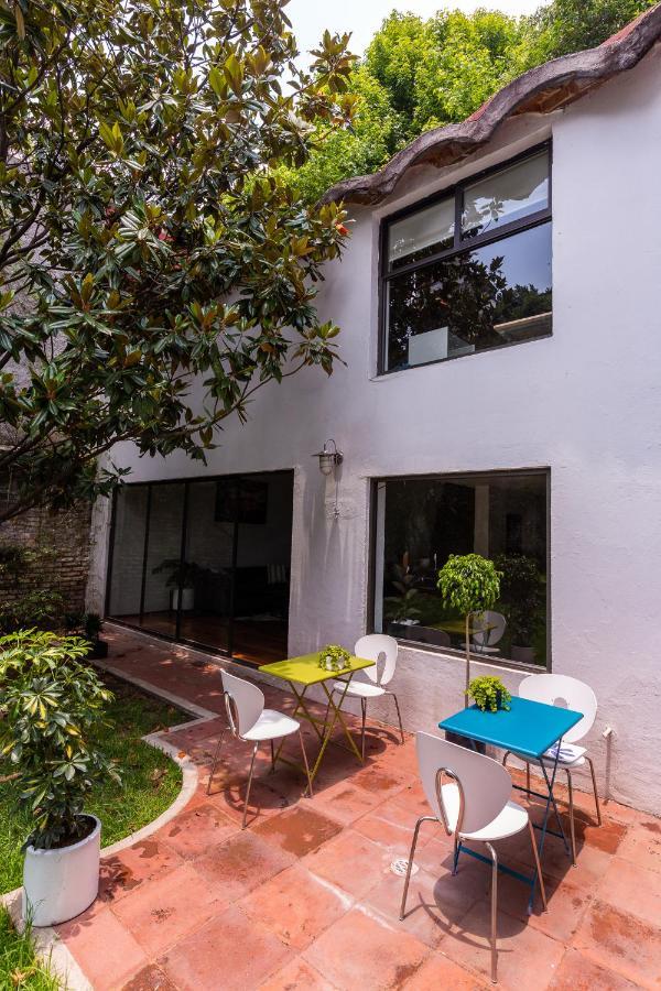 Casa Blanca In Coyoacan Mexikóváros Kültér fotó