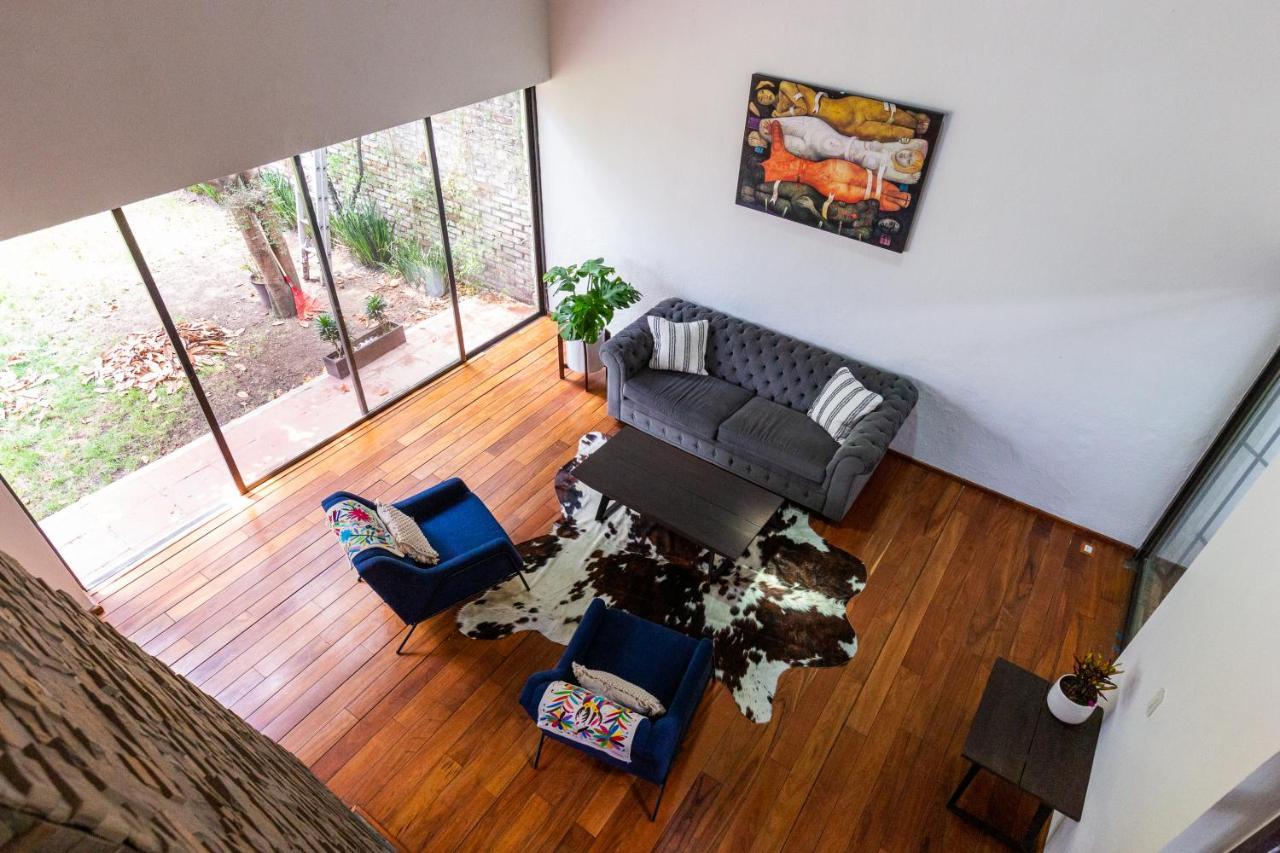 Casa Blanca In Coyoacan Mexikóváros Kültér fotó