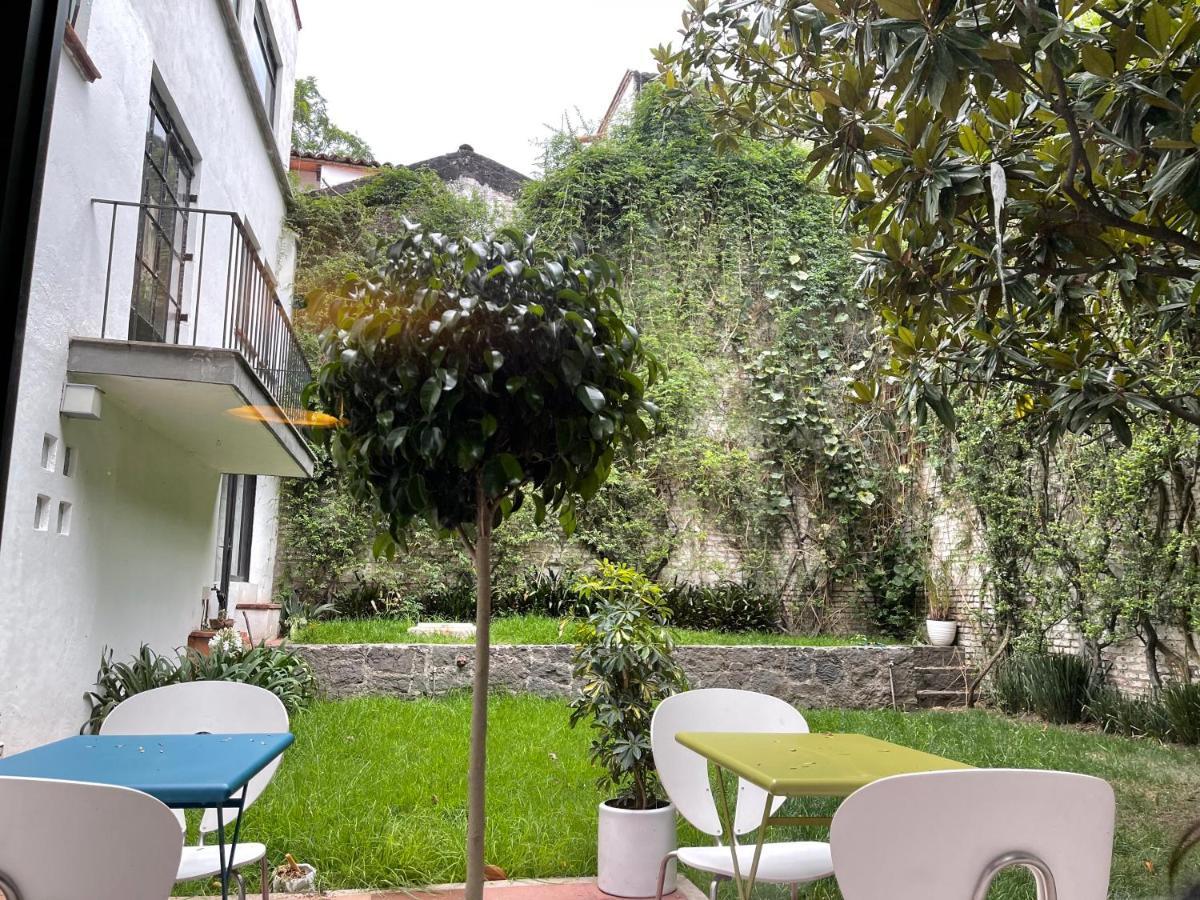 Casa Blanca In Coyoacan Mexikóváros Kültér fotó